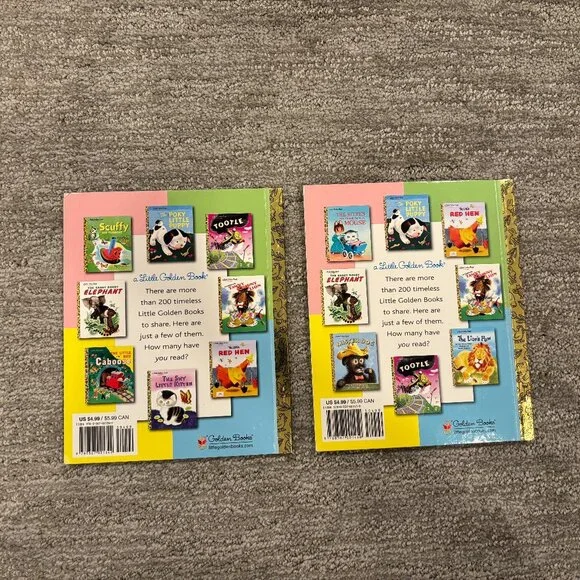 Little Golden Books - Set of 2 - Pokey Little Puppy - Shy Little Kitten - Picture 2 of 2